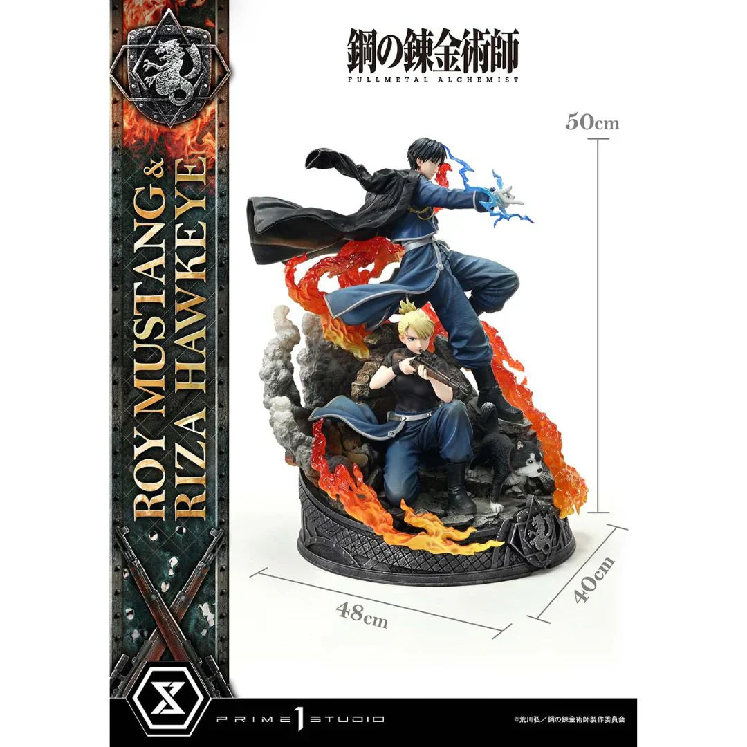 Fullmetal Alchemist Roy Mustang & Riza Hawkeye Dx Regular Version statue