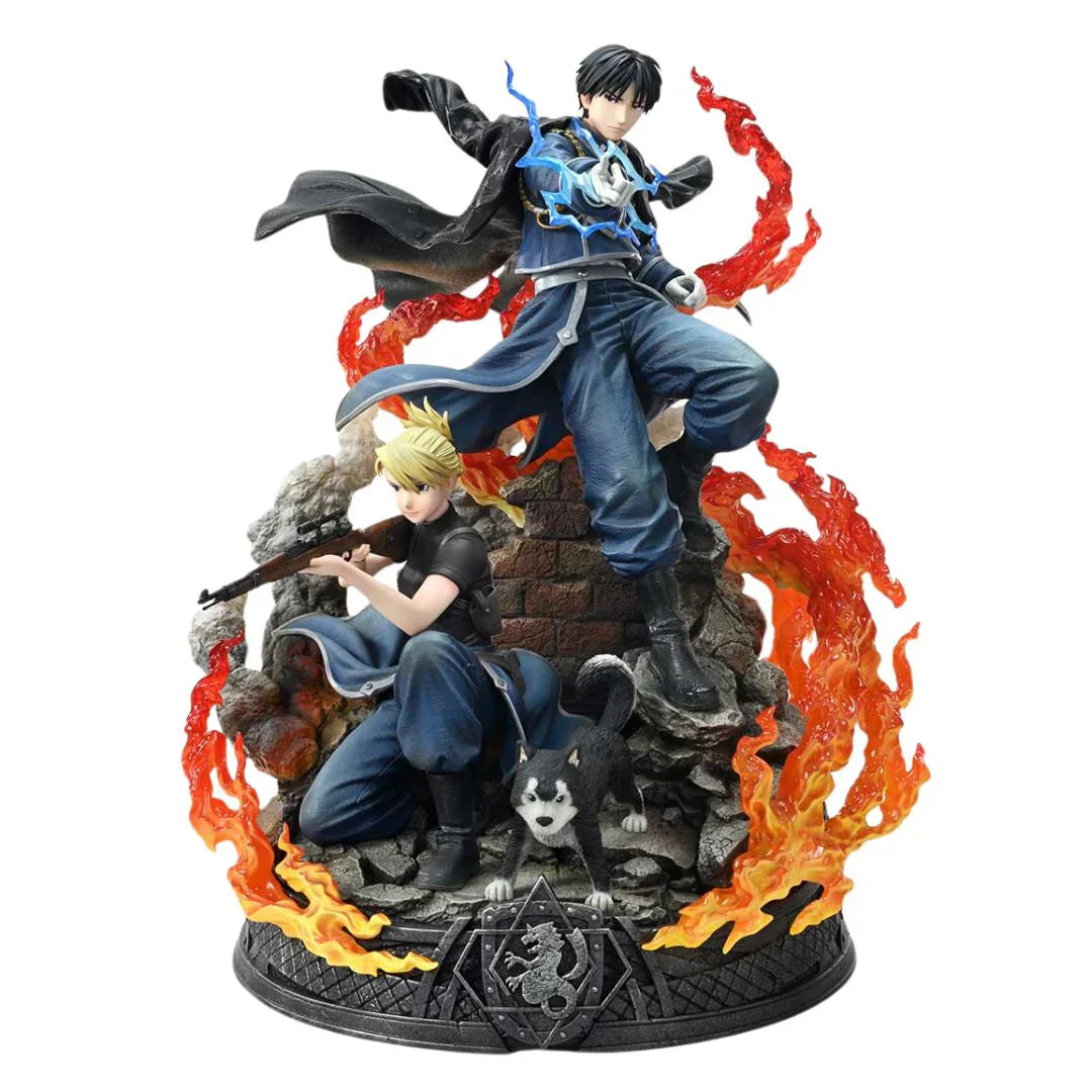 Fullmetal Alchemist Roy Mustang & Riza Hawkeye Dx Regular Version statue