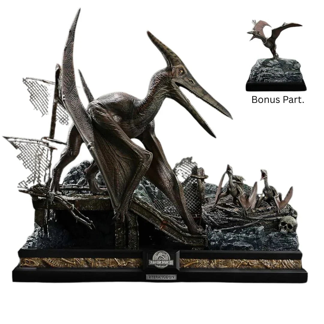 Jurassic Park III (Film) Pteranodon Bonus Version Statue