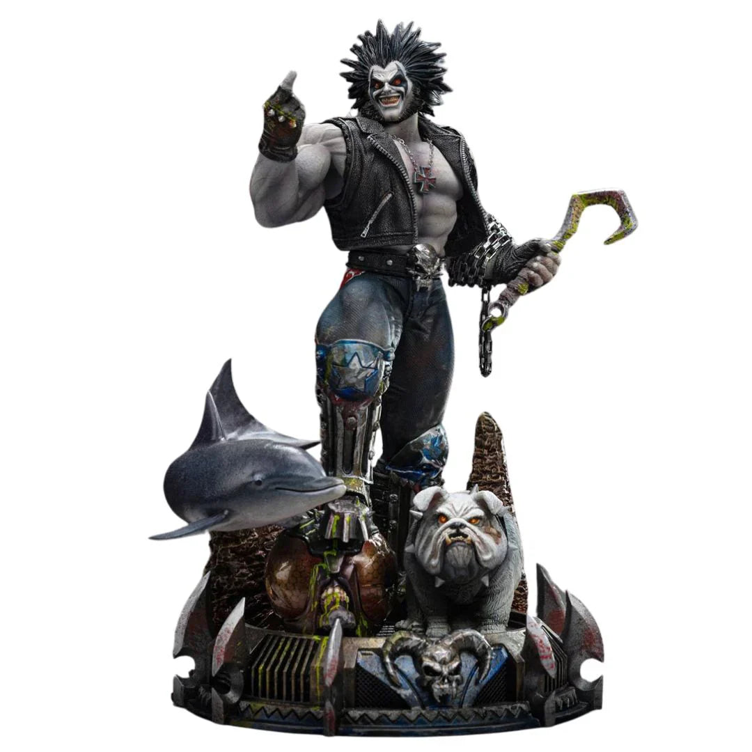 Lobo Unleashed Art Statue