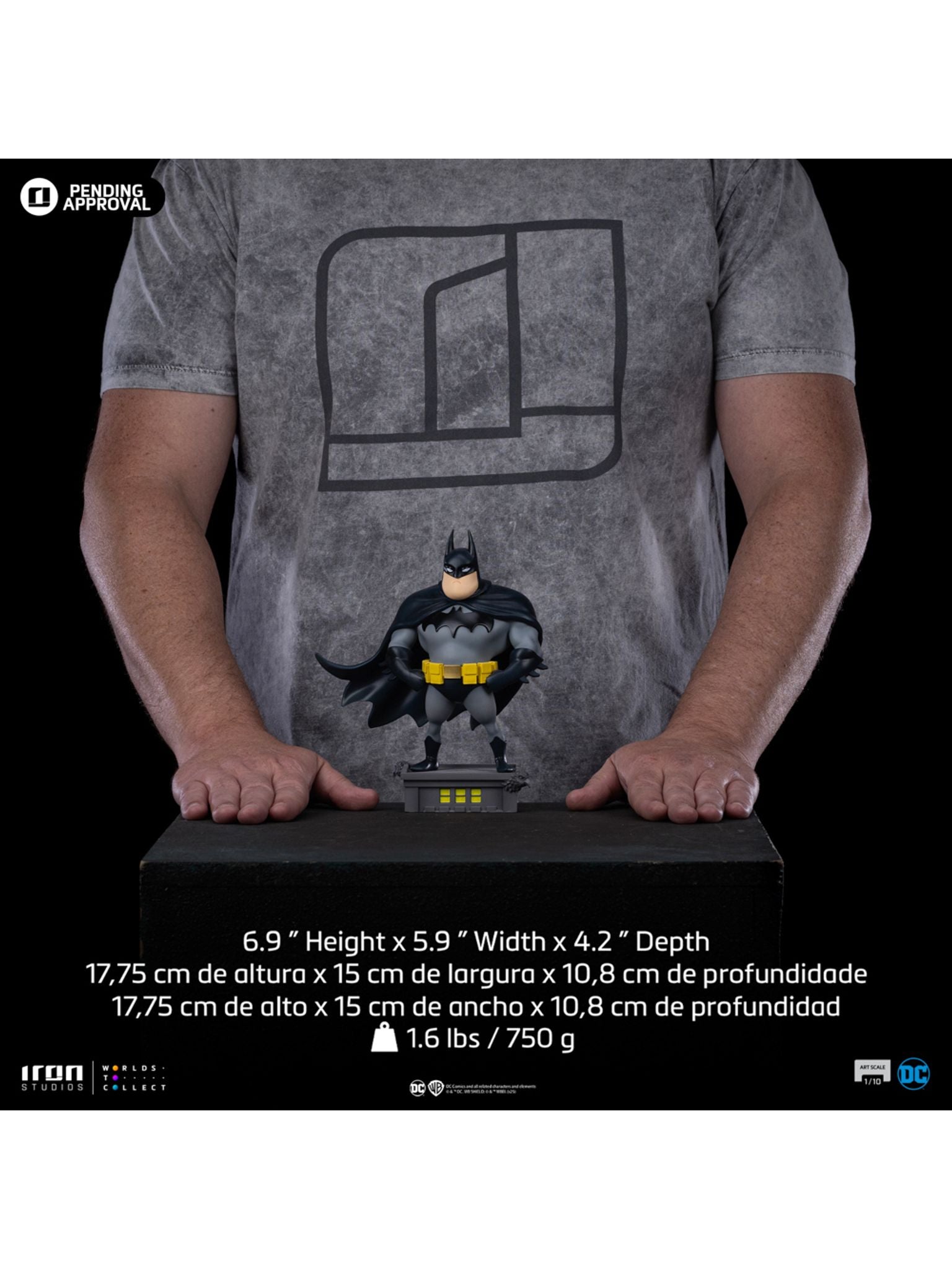 Batman (DC Comics Icons Animated) statue