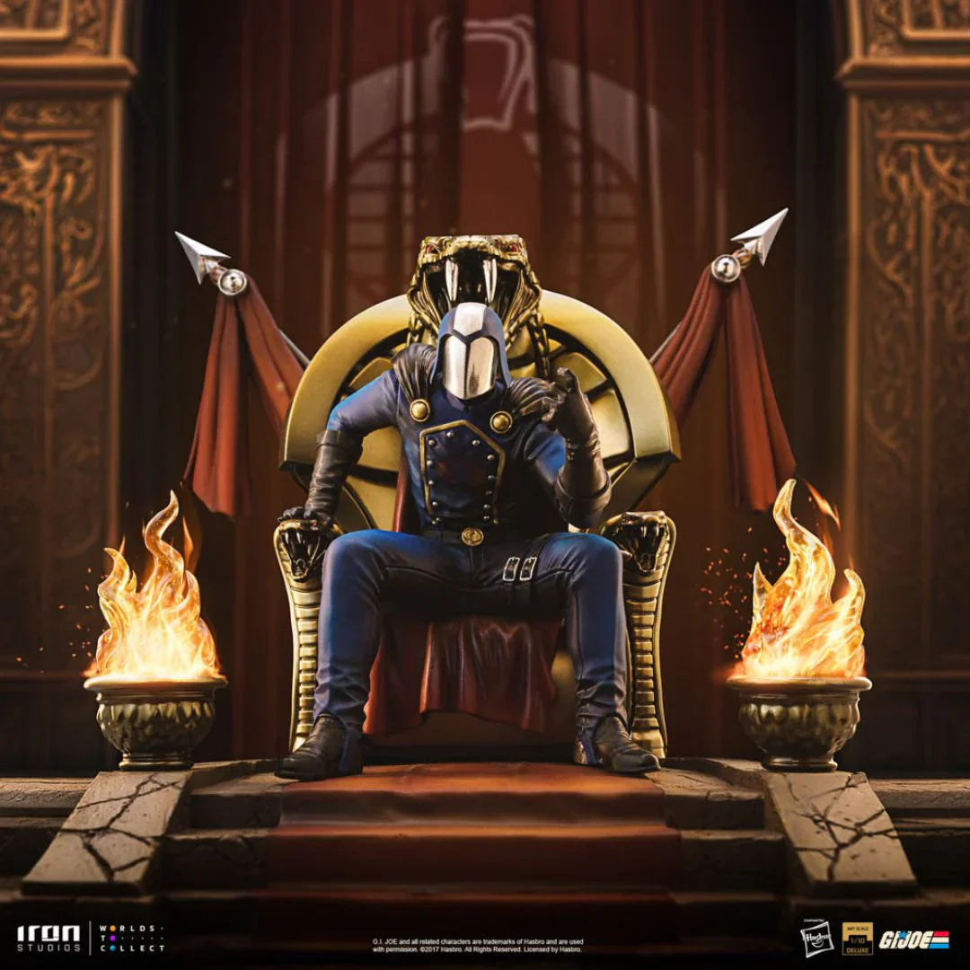 GIJOE Cobra Commander Statue