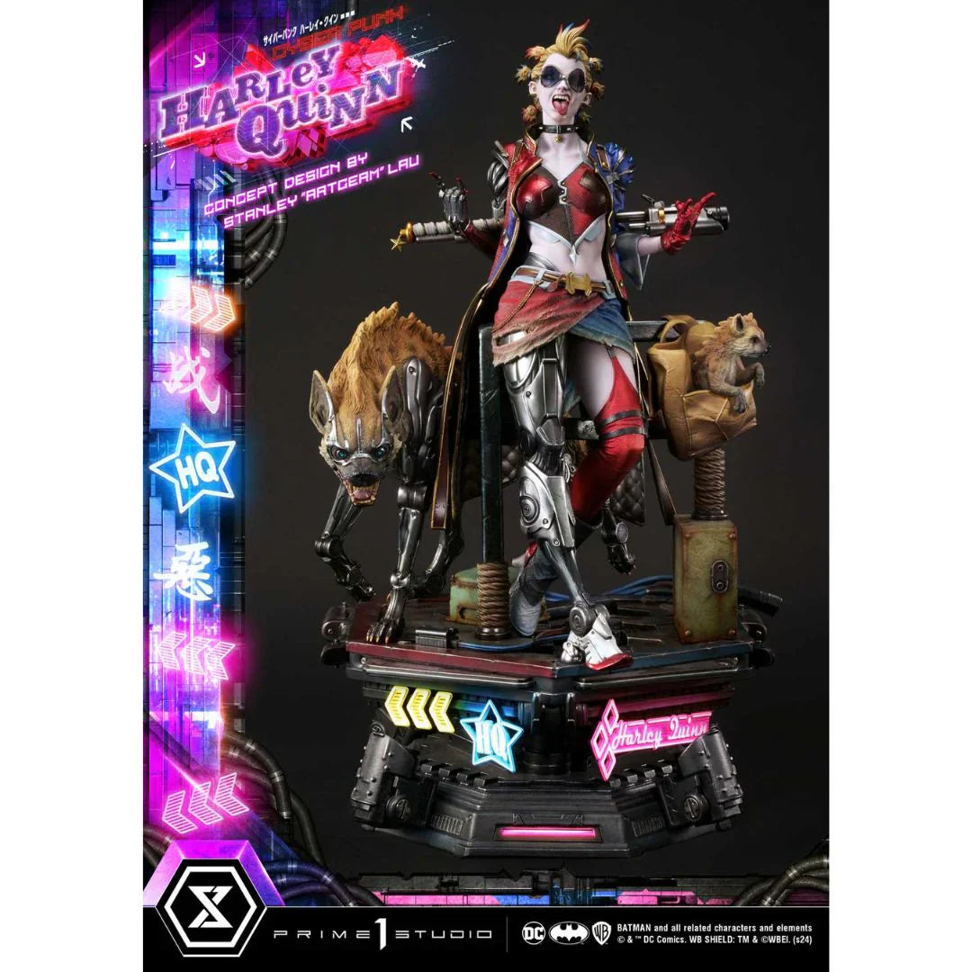 Harley Quinn Cyberpunk Statue