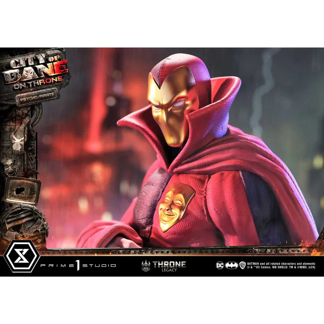 Batman City of Bane Psycho-Pirate statue