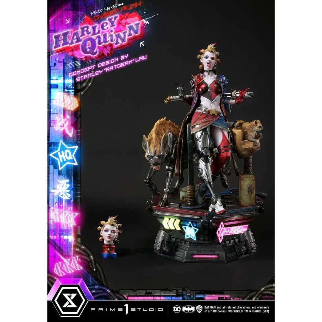 Harley Quinn Cyberpunk Statue