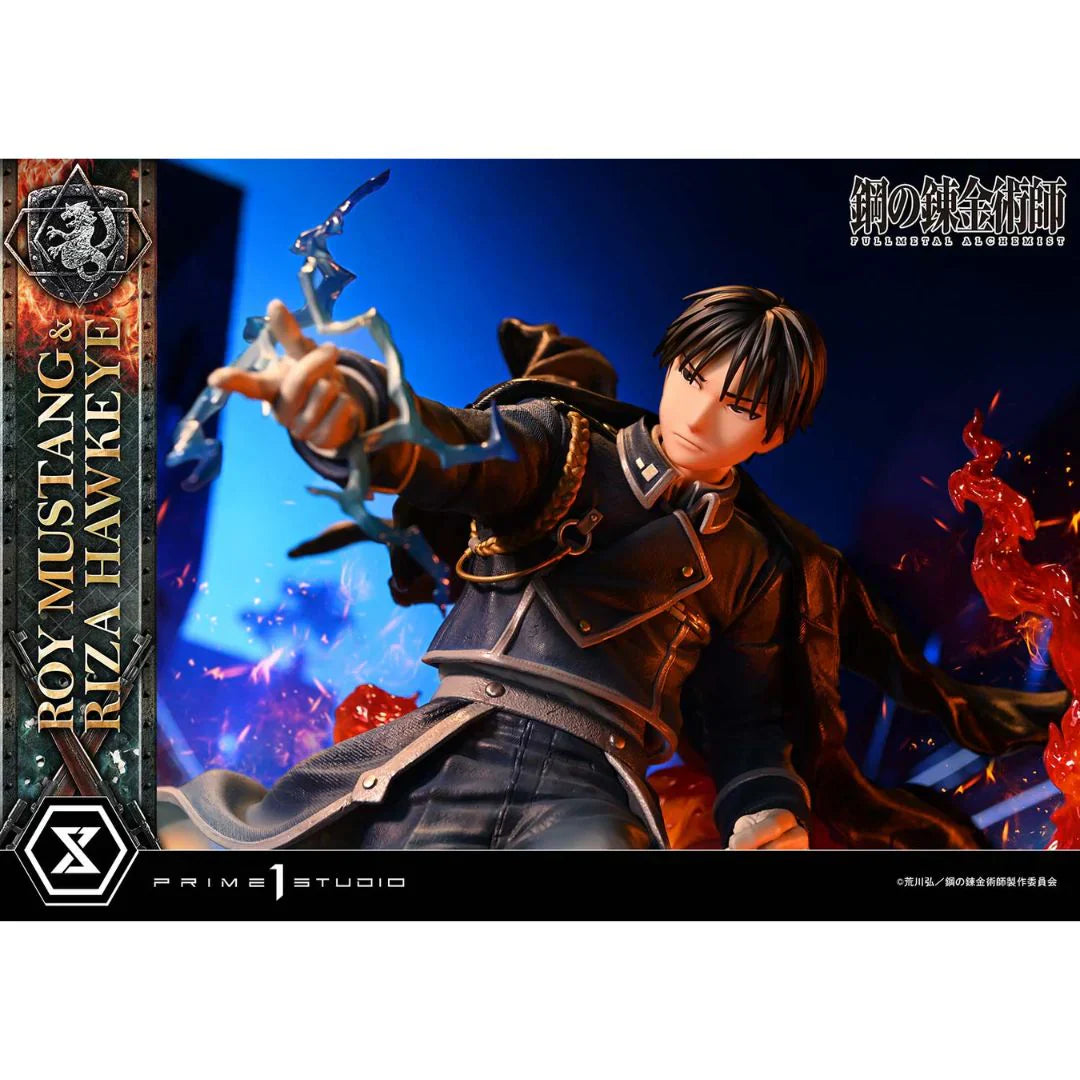 Fullmetal Alchemist Roy Mustang & Riza Hawkeye Dx Regular Version statue