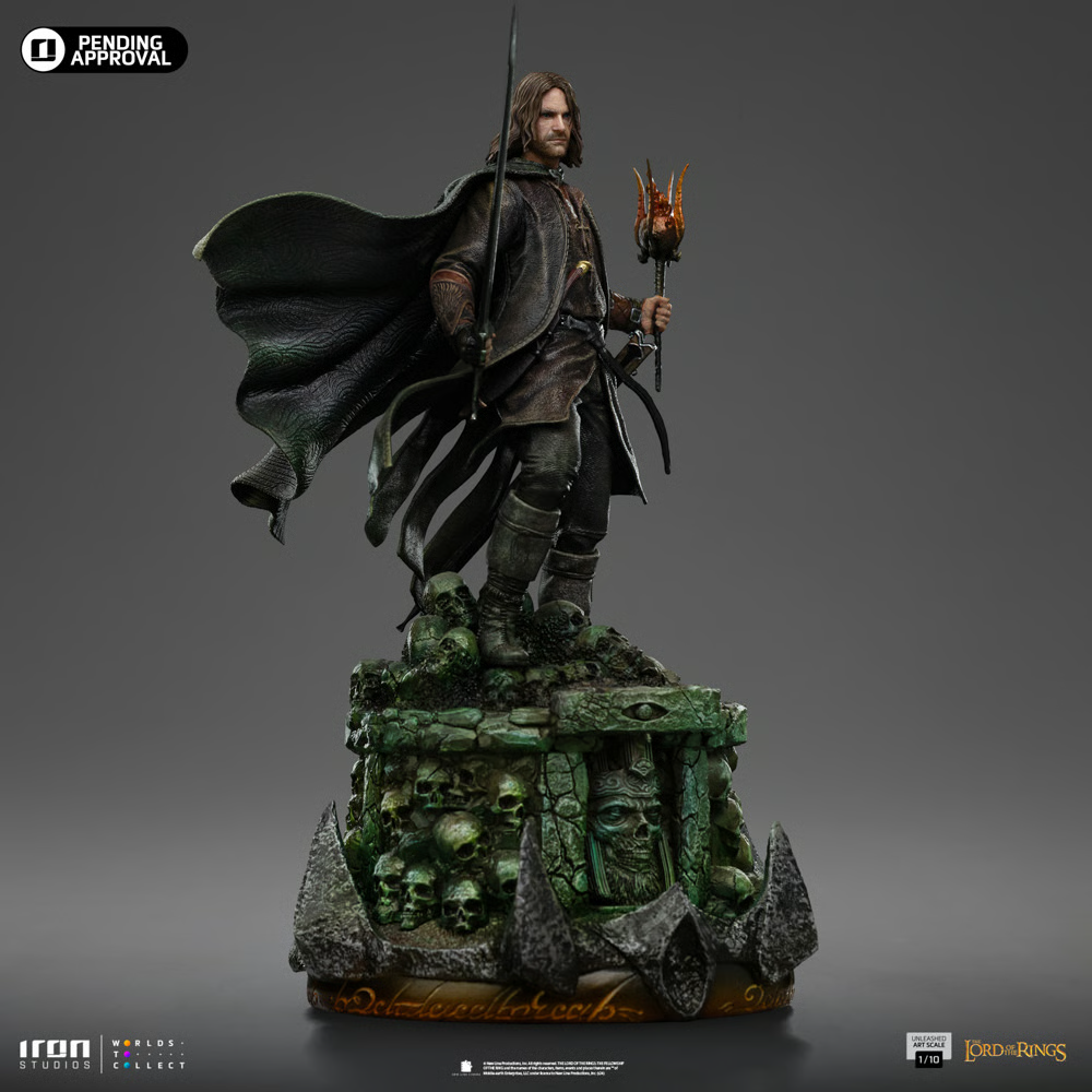 Aragorn Unleashed Statue