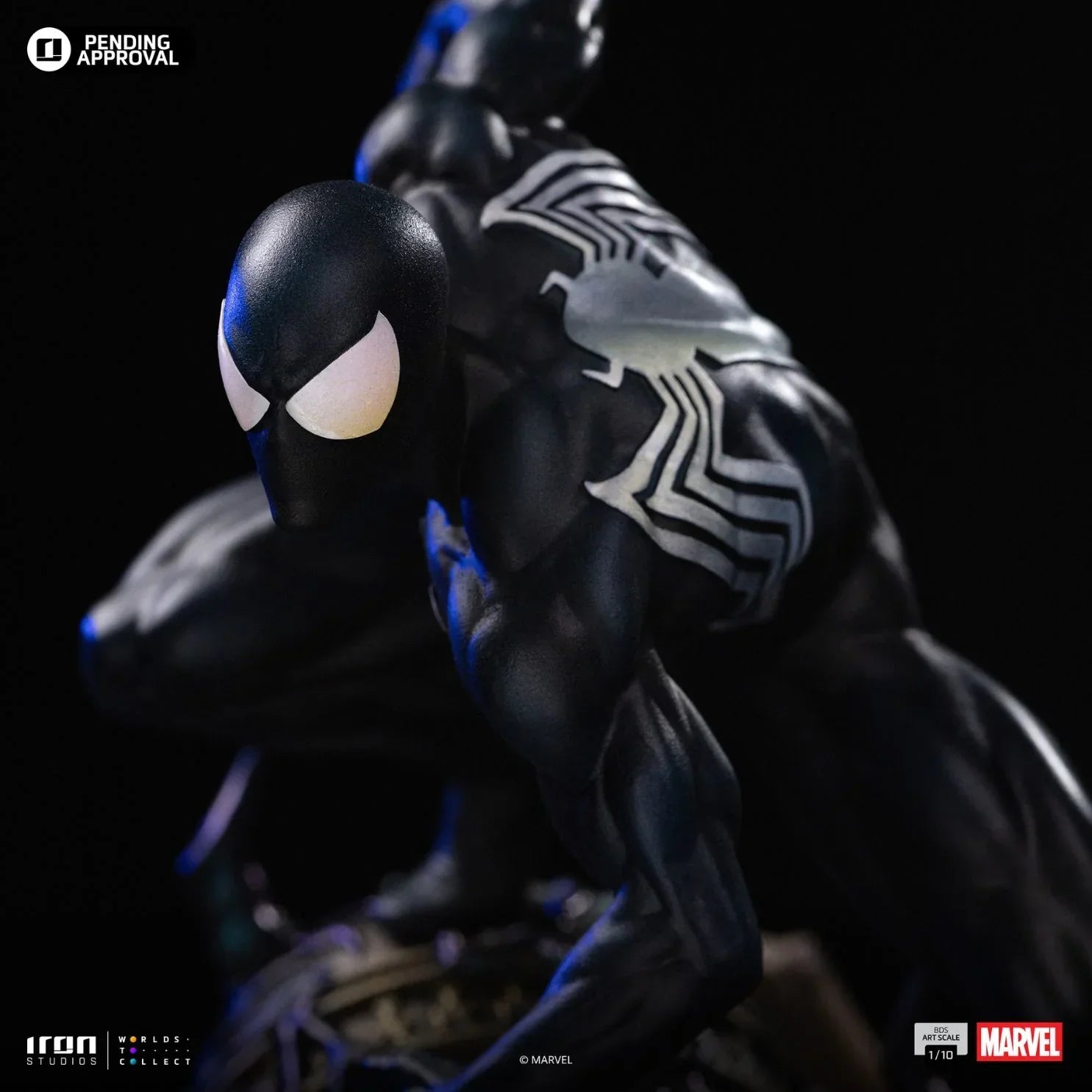 Spider-Man Black Bds Art Statue
