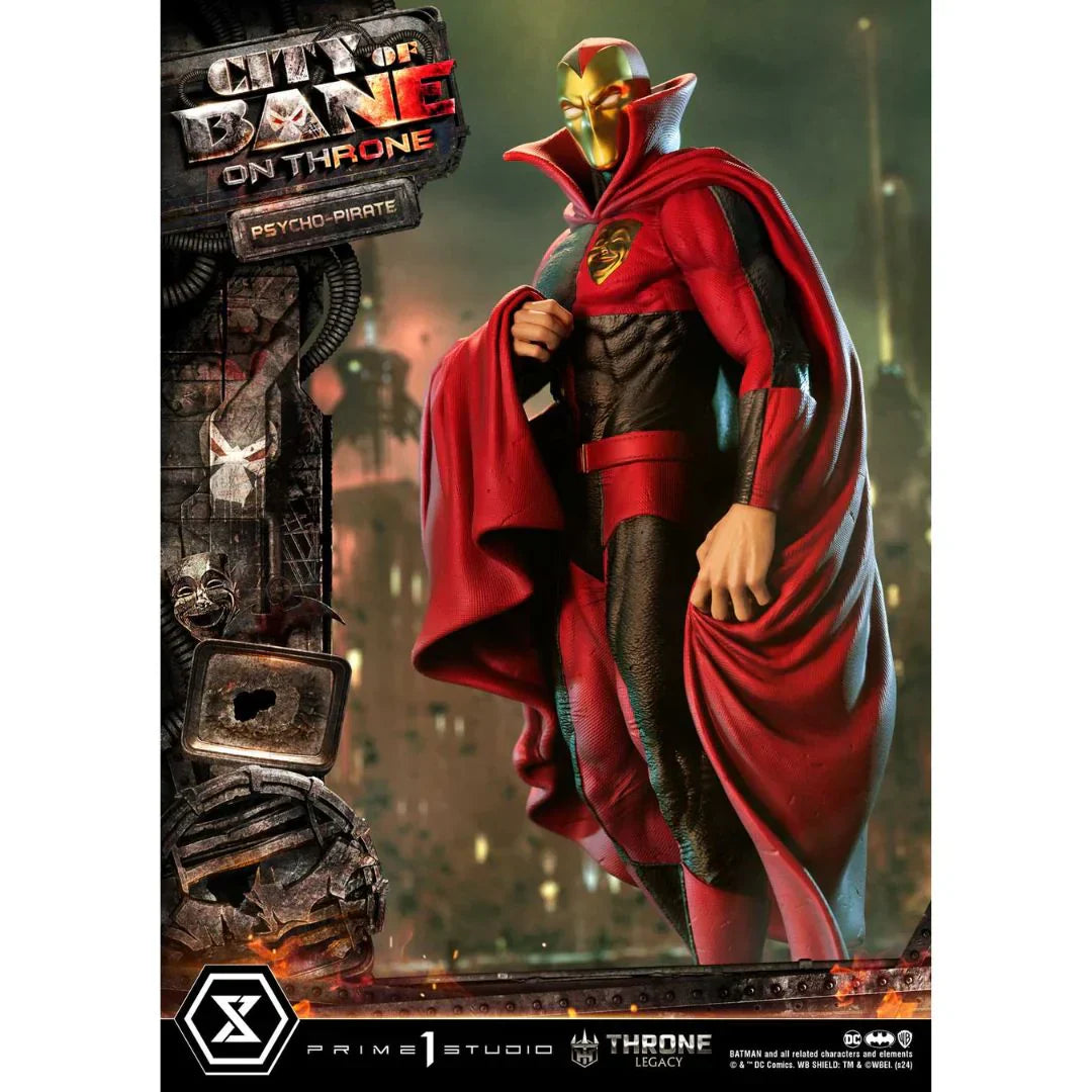 Batman City of Bane Psycho-Pirate statue
