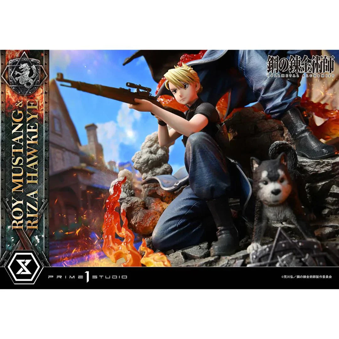 Fullmetal Alchemist Roy Mustang & Riza Hawkeye Dx Regular Version statue
