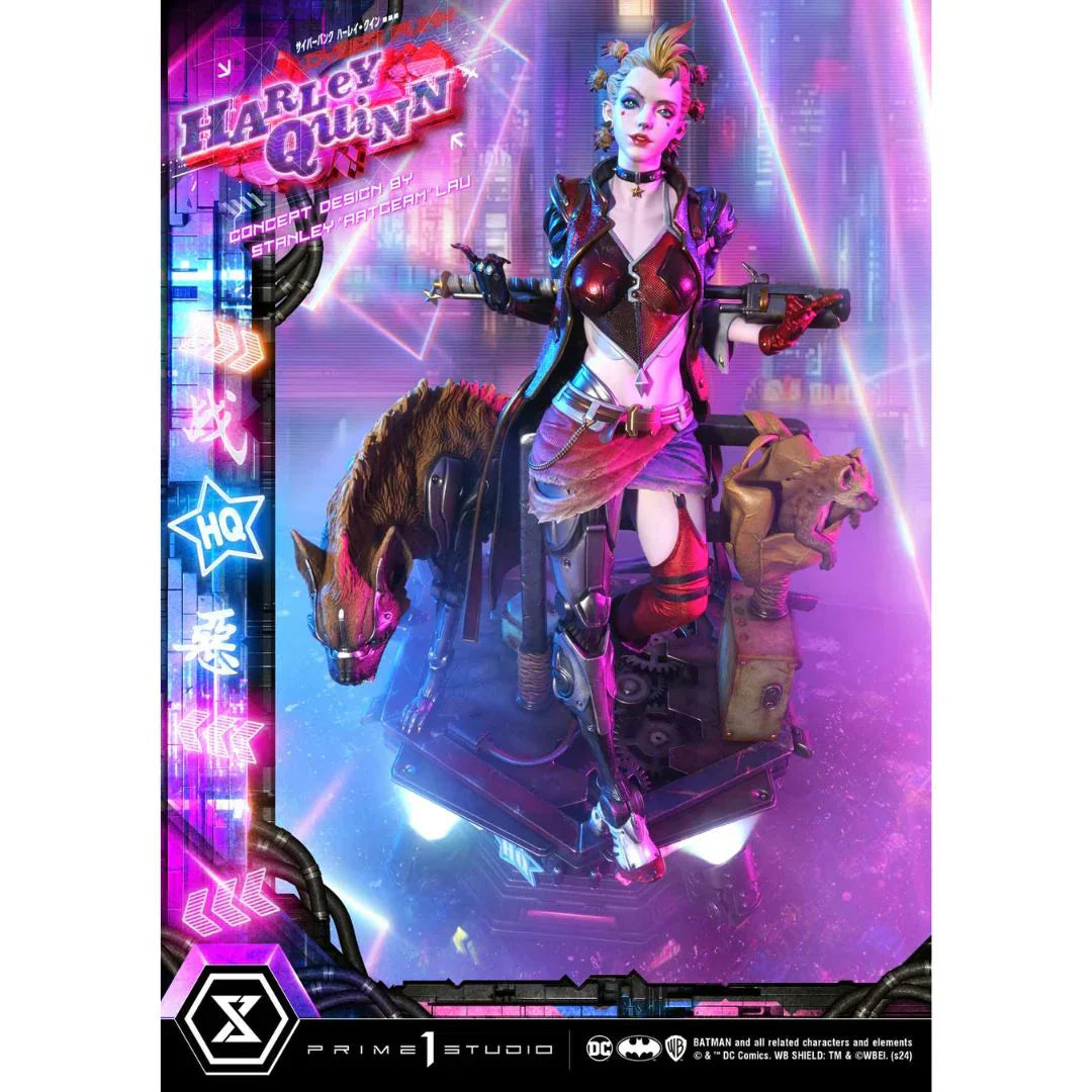 Harley Quinn Cyberpunk Statue