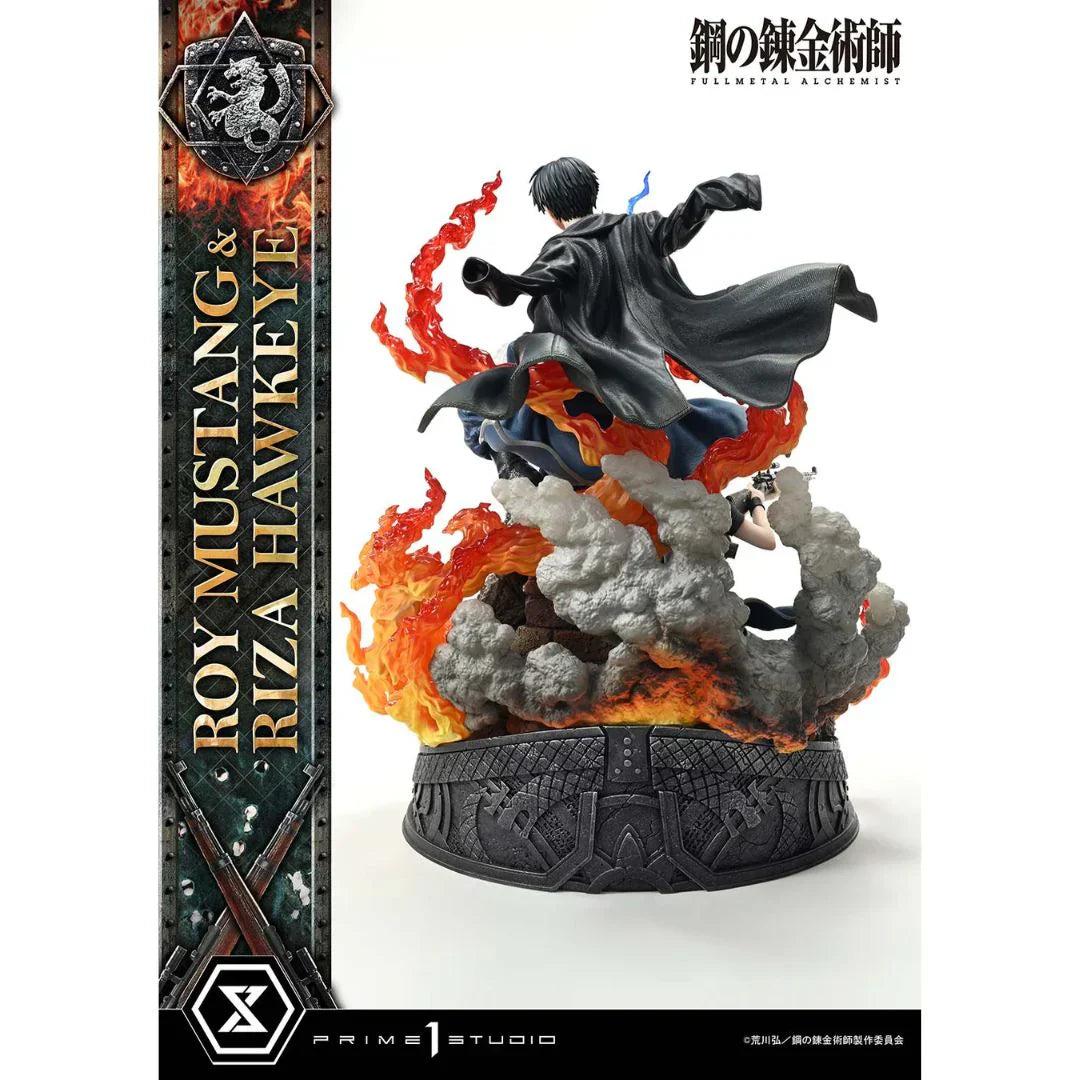 Fullmetal Alchemist Roy Mustang & Riza Hawkeye Dx Regular Version statue