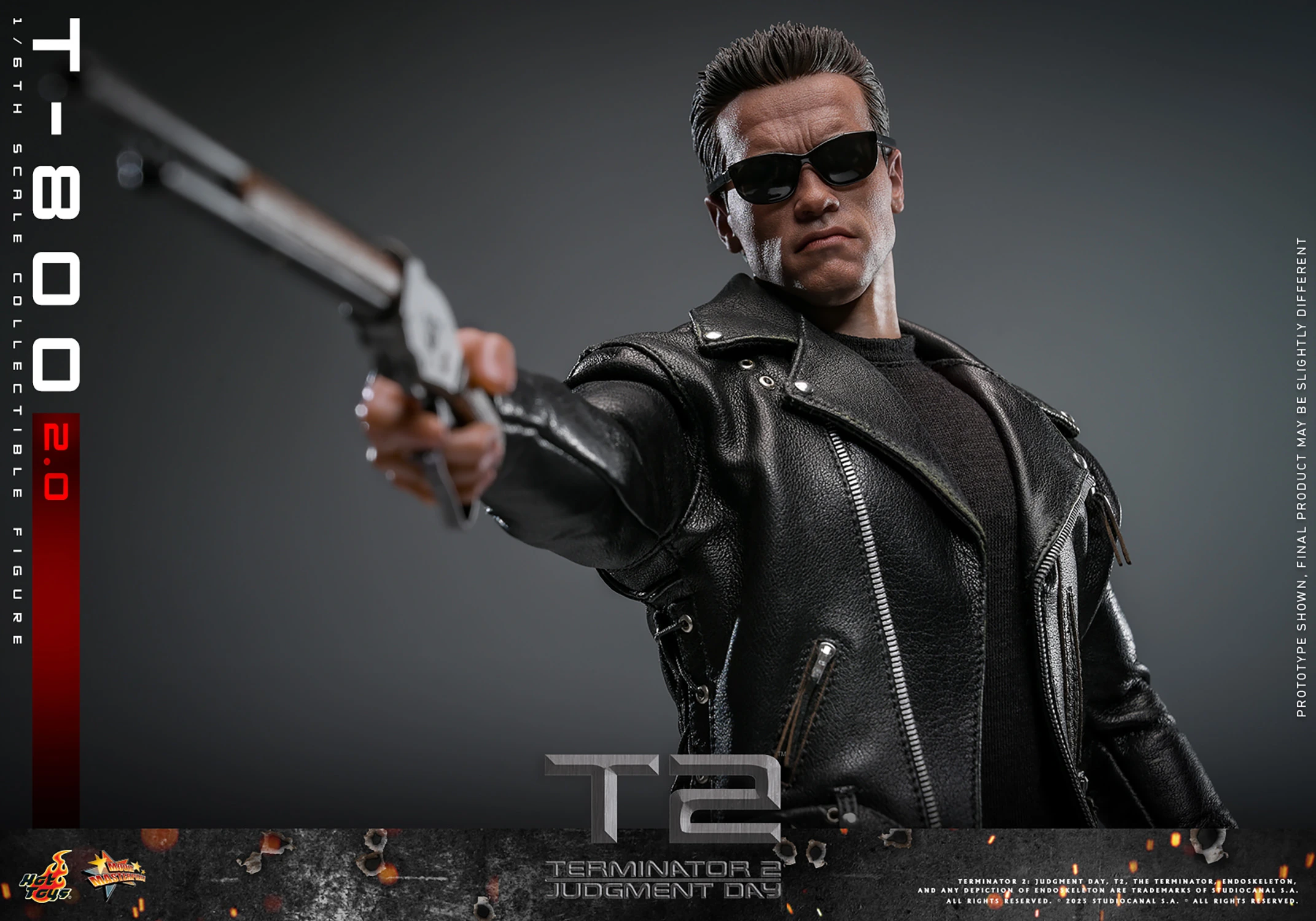 T-800 (2.0) Sixth Scale Figure
