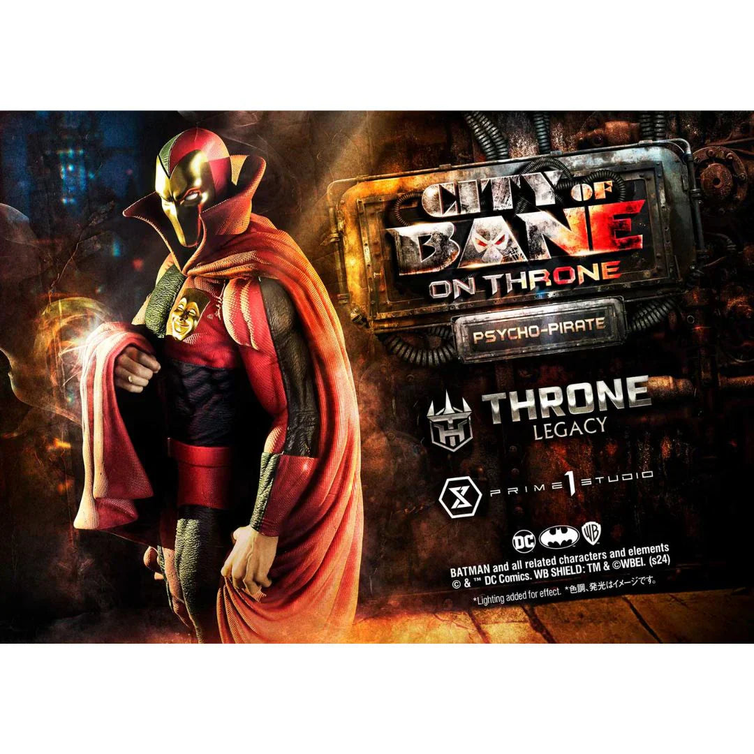 Batman City of Bane Psycho-Pirate statue