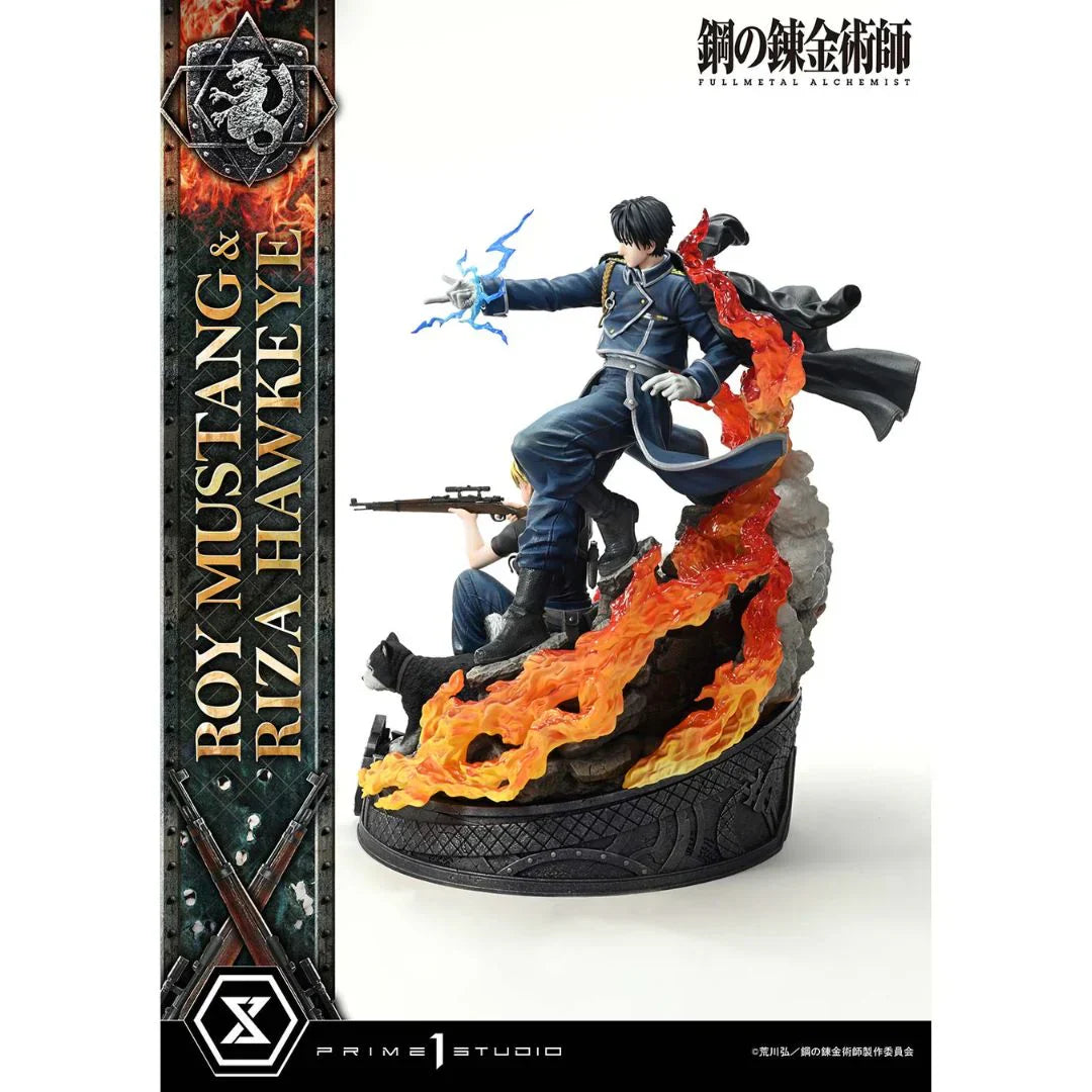 Fullmetal Alchemist Roy Mustang & Riza Hawkeye Dx Regular Version statue