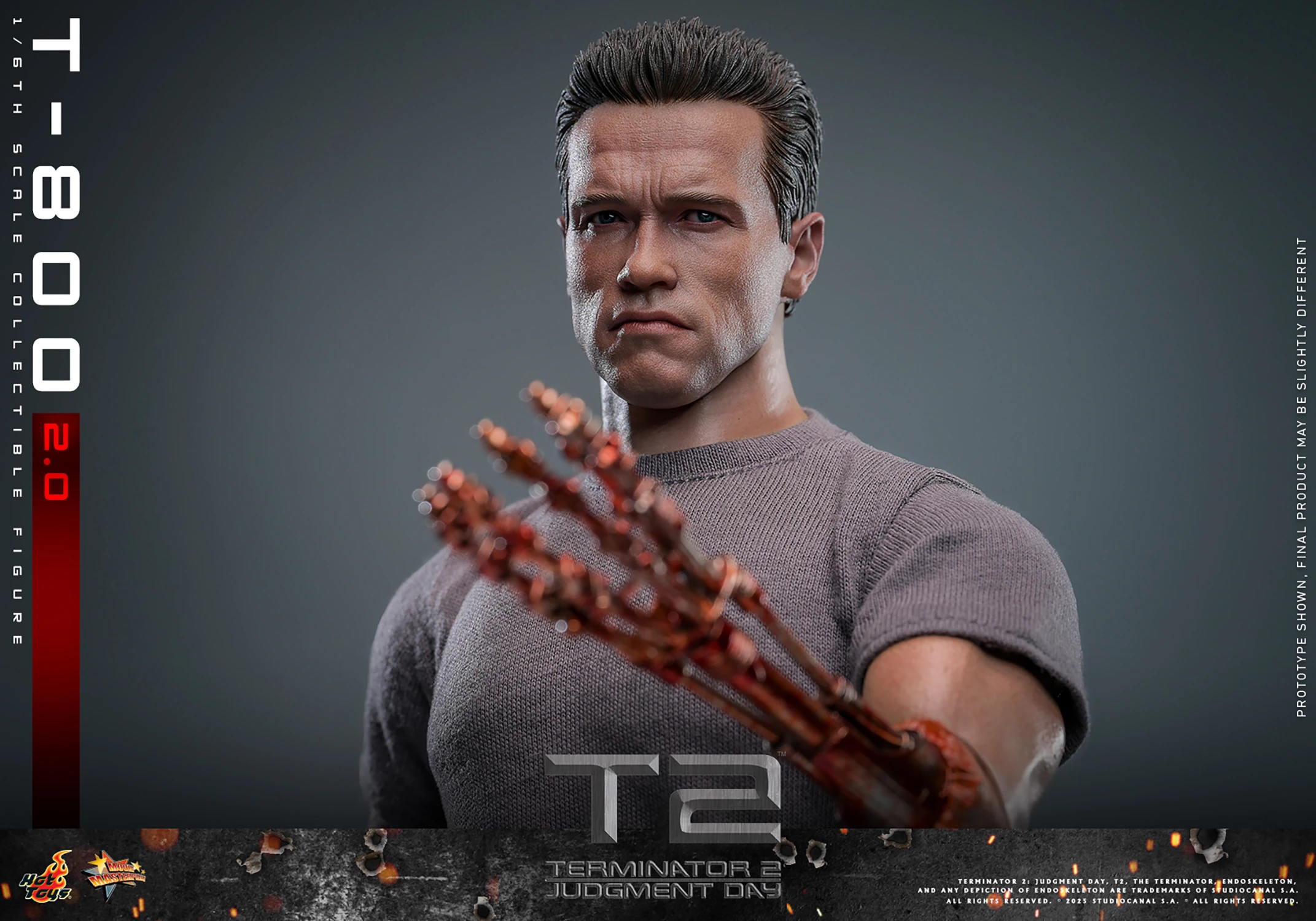 T-800 (2.0) Sixth Scale Figure