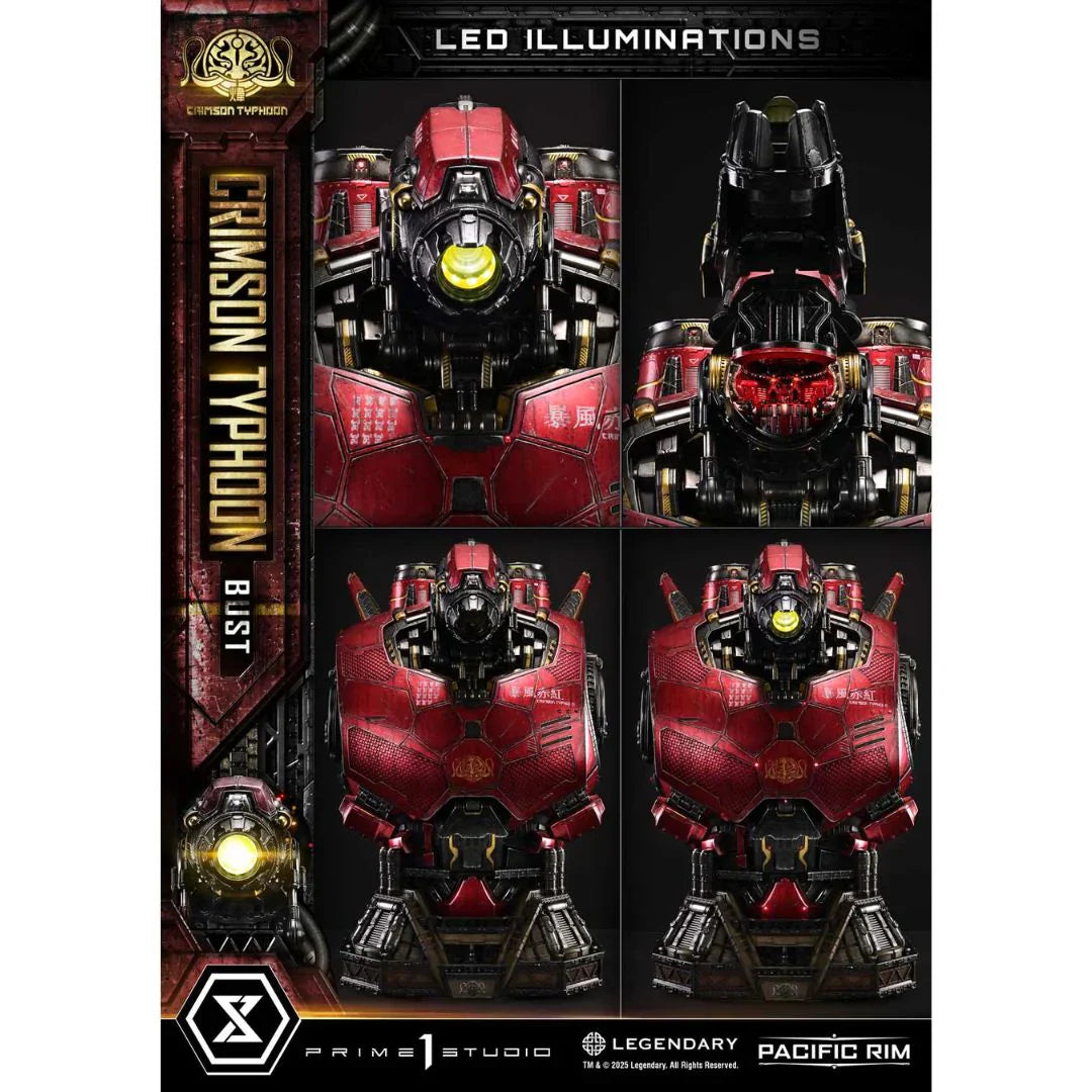 Pacific Rim Crimson Typhoon Deluxe Statue
