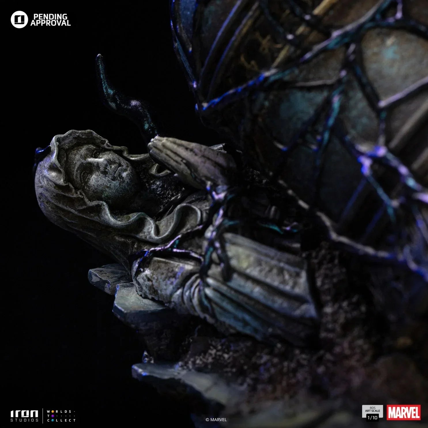 Spider-Man Black Bds Art Statue