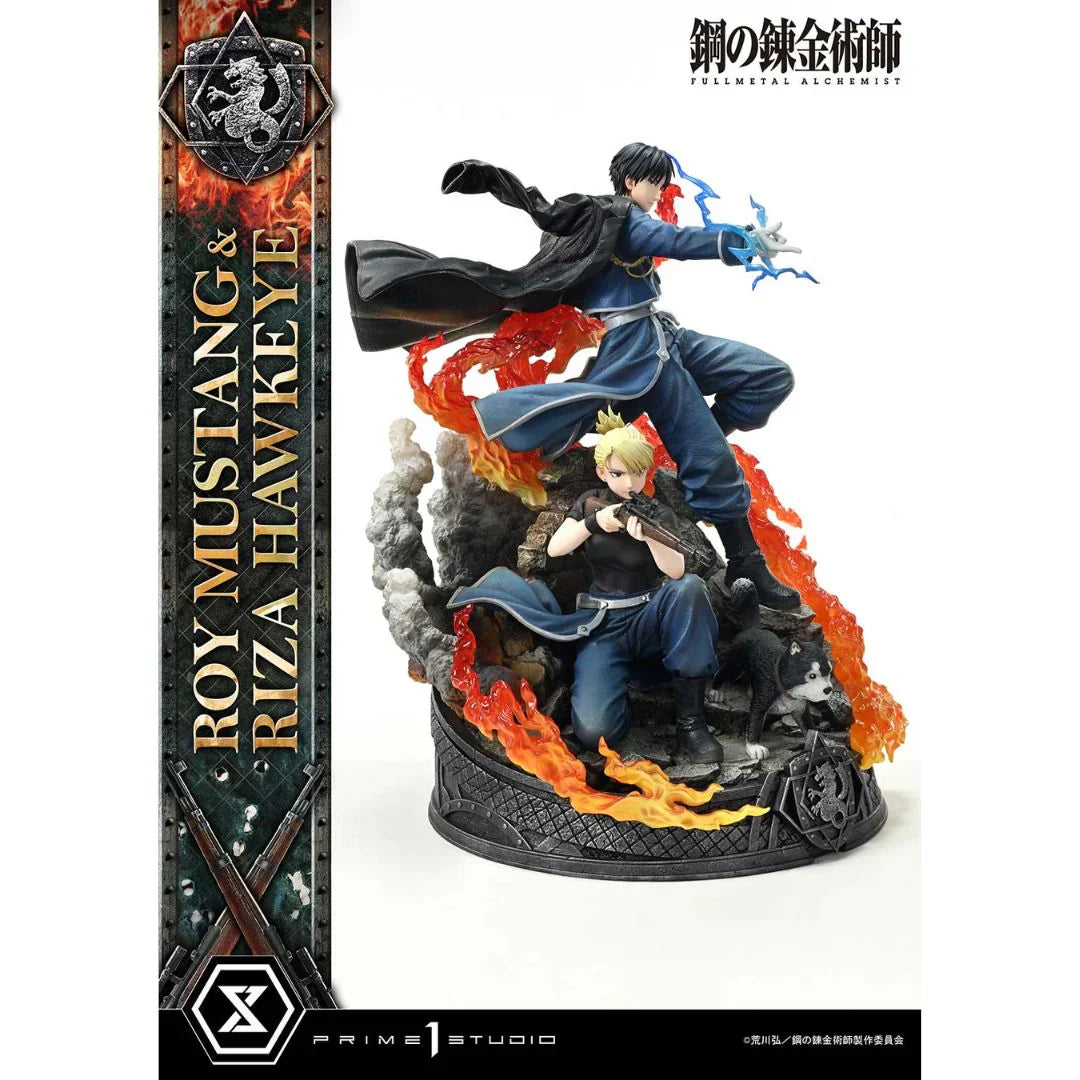 Fullmetal Alchemist Roy Mustang & Riza Hawkeye Dx Regular Version statue