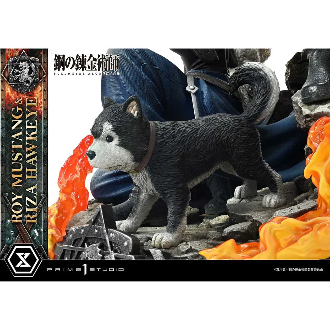 Fullmetal Alchemist Roy Mustang & Riza Hawkeye Dx Regular Version statue
