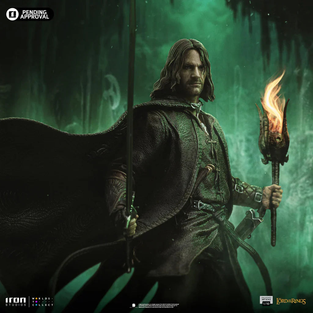 Aragorn Unleashed Statue