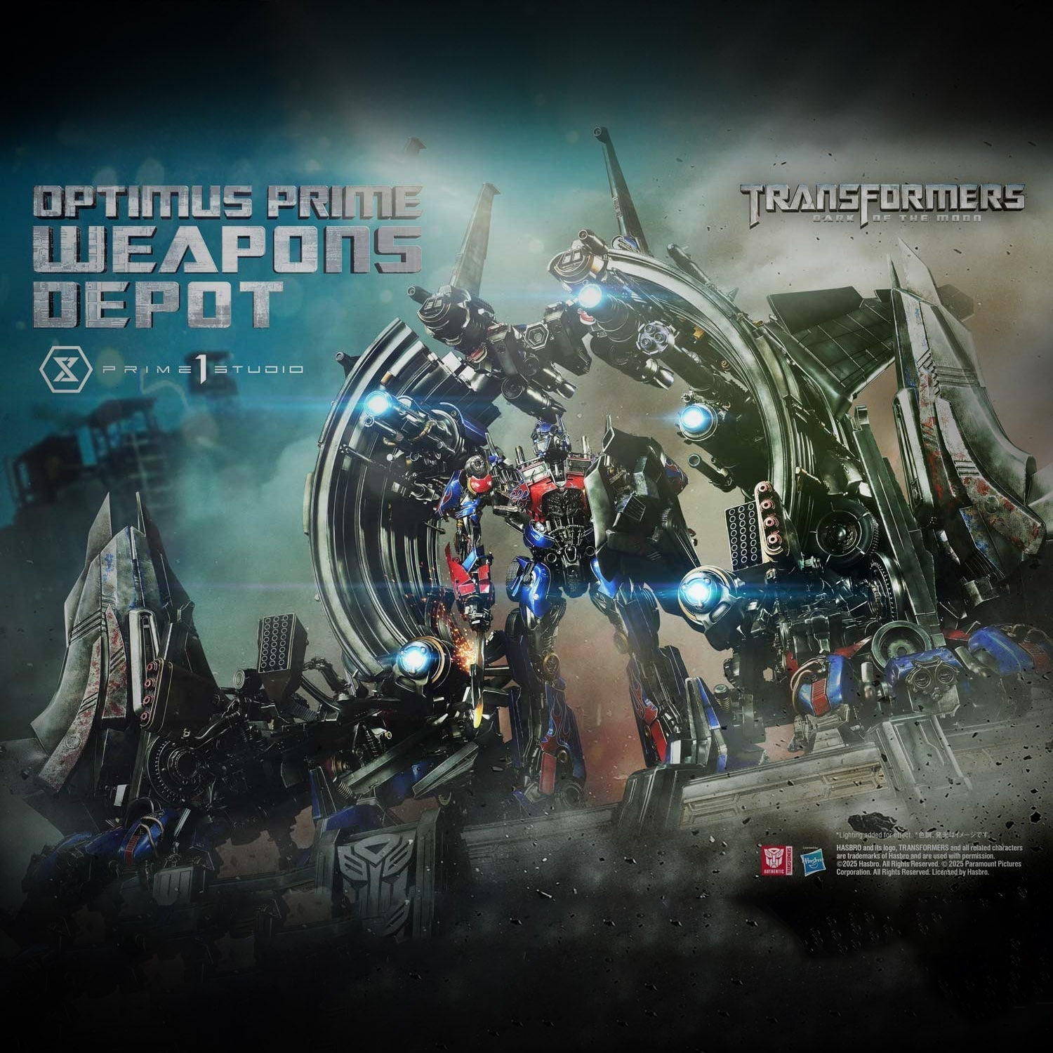 Transformers: DOTM Optimus Prime Weapons Depot (Bonus Version)