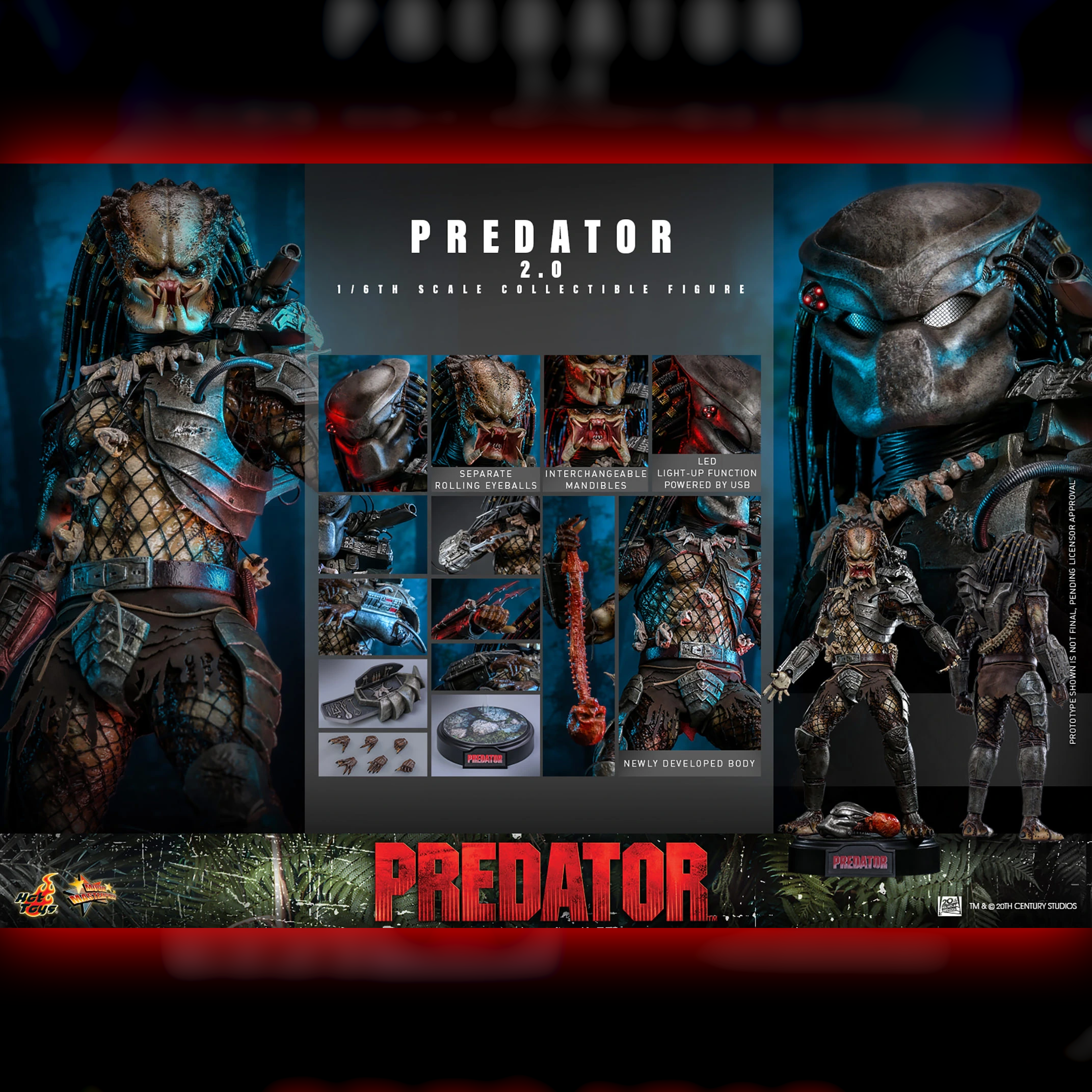 Predator (2.0) Sixth Scale Figure