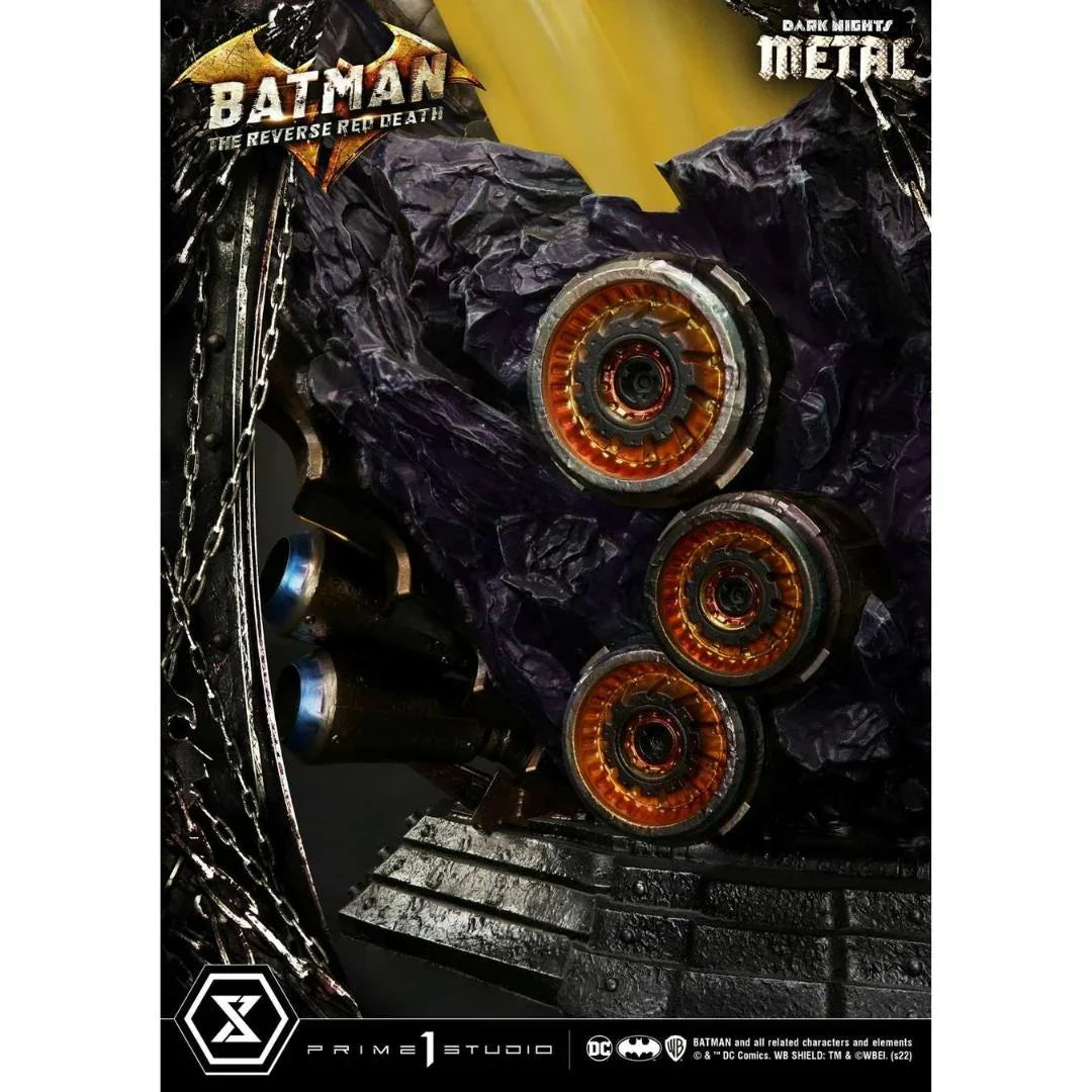 The Reverse Red Death DC Dark Knights Metal Statue