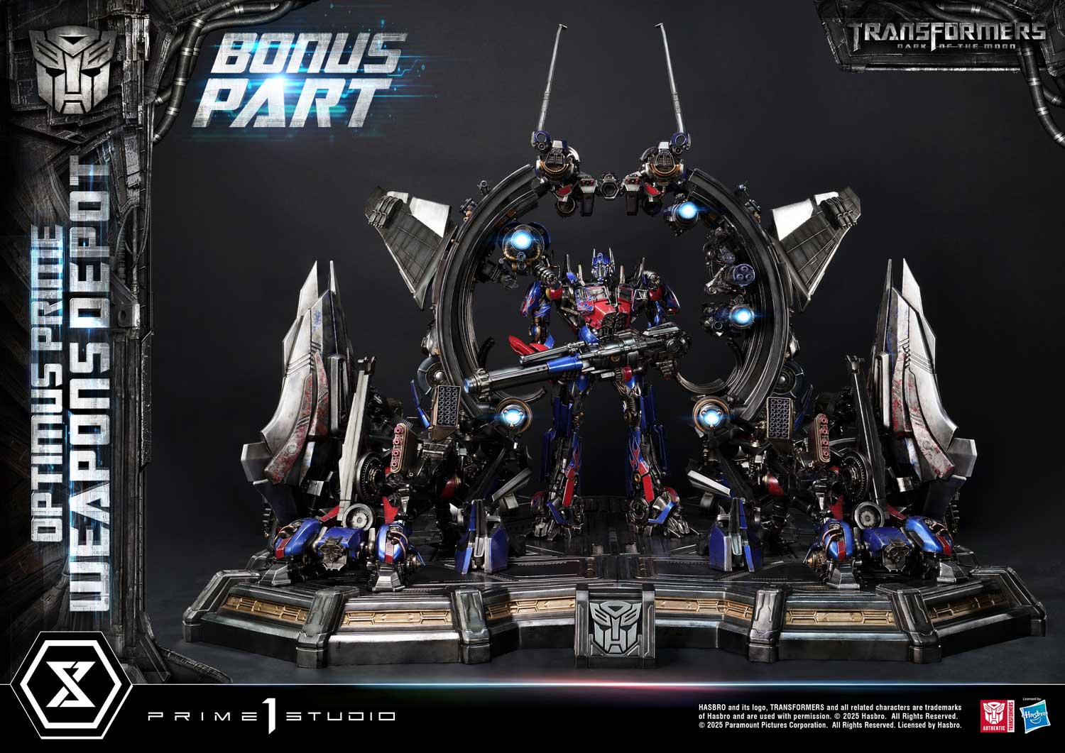 Transformers: DOTM Optimus Prime Weapons Depot (Bonus Version)
