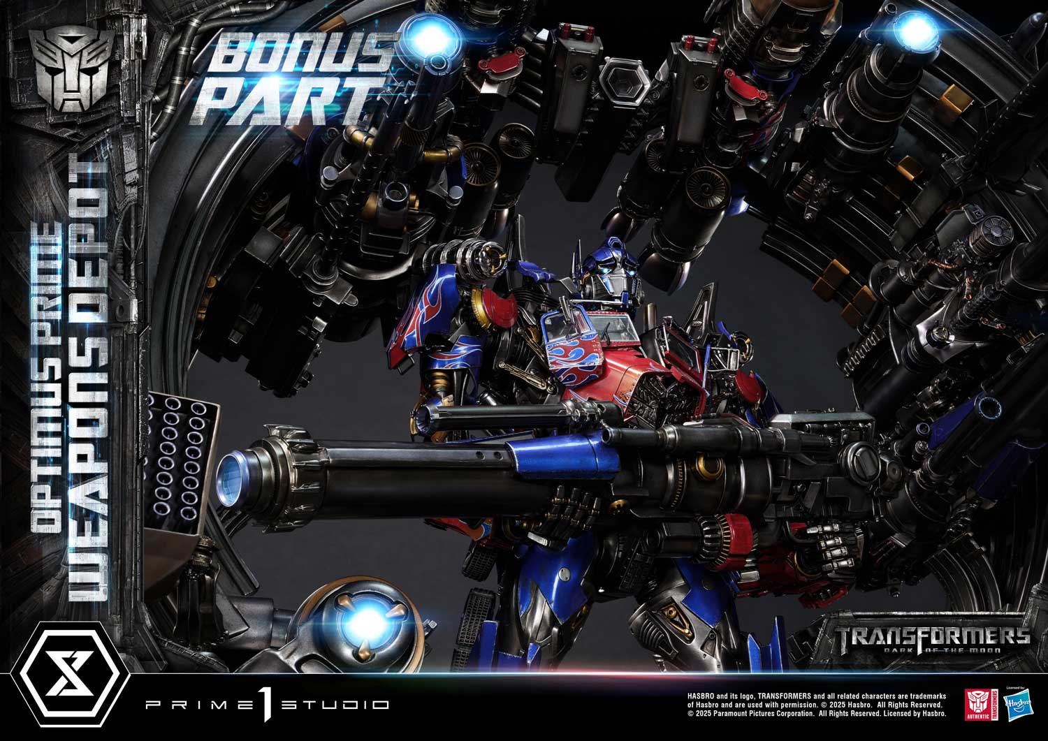 Transformers: DOTM Optimus Prime Weapons Depot (Bonus Version)