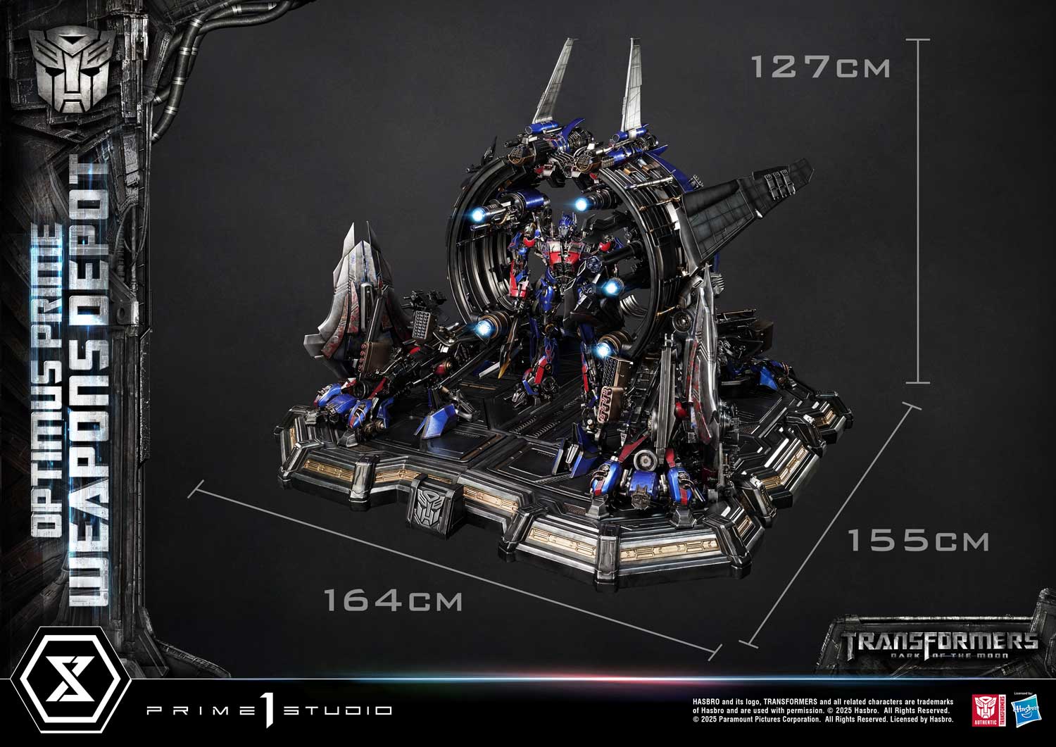 Transformers: DOTM Optimus Prime Weapons Depot (Bonus Version)