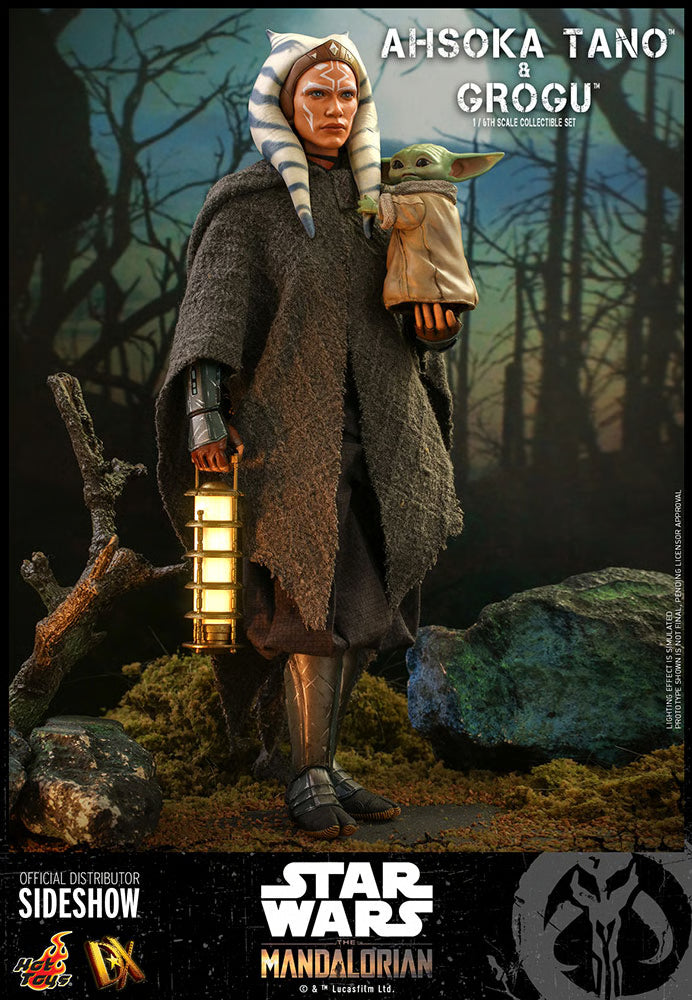 Star Wars The Mandalorian Ahsoka Tano and Grogu Set