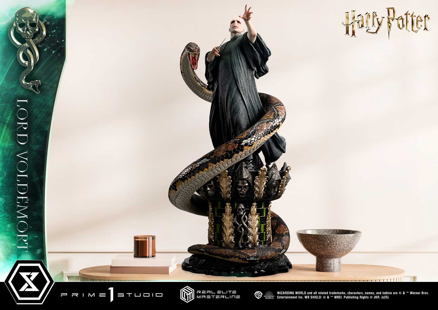 Lord Voldemort (Harry Potter Film) Bonus version 1/4 statue