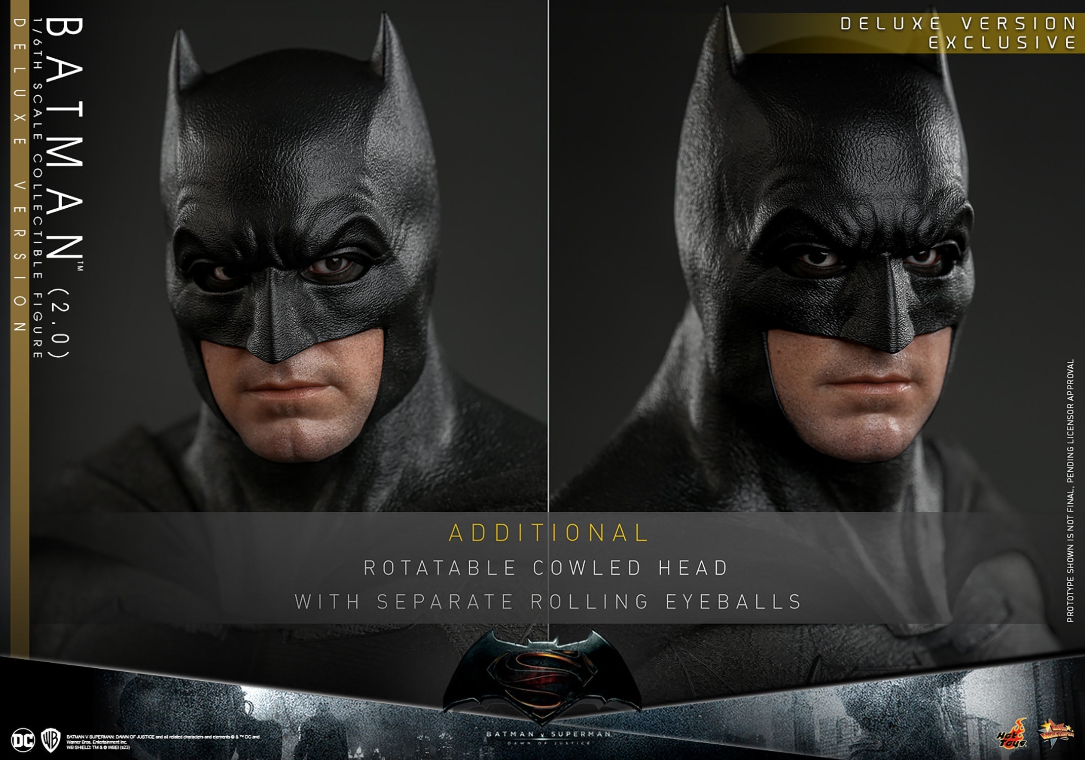 BATMAN (2.0) Sixth Scale (DELUXE VERSION) Figure