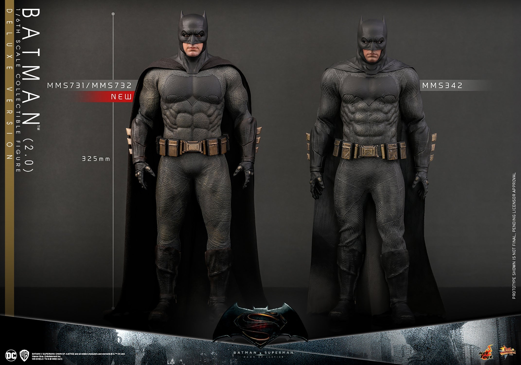 BATMAN (2.0) Sixth Scale (DELUXE VERSION) Figure