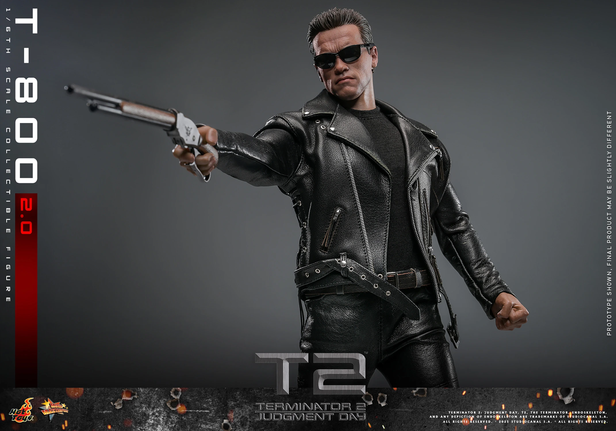 T-800 (2.0) Sixth Scale Figure