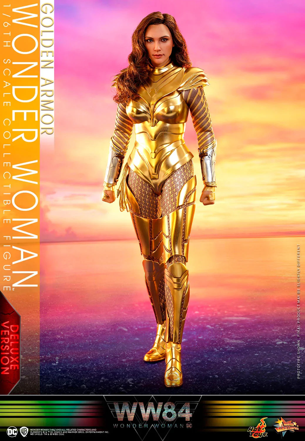 GOLDEN ARMOR WONDER WOMAN (DELUXE) Sixth Scale Figure