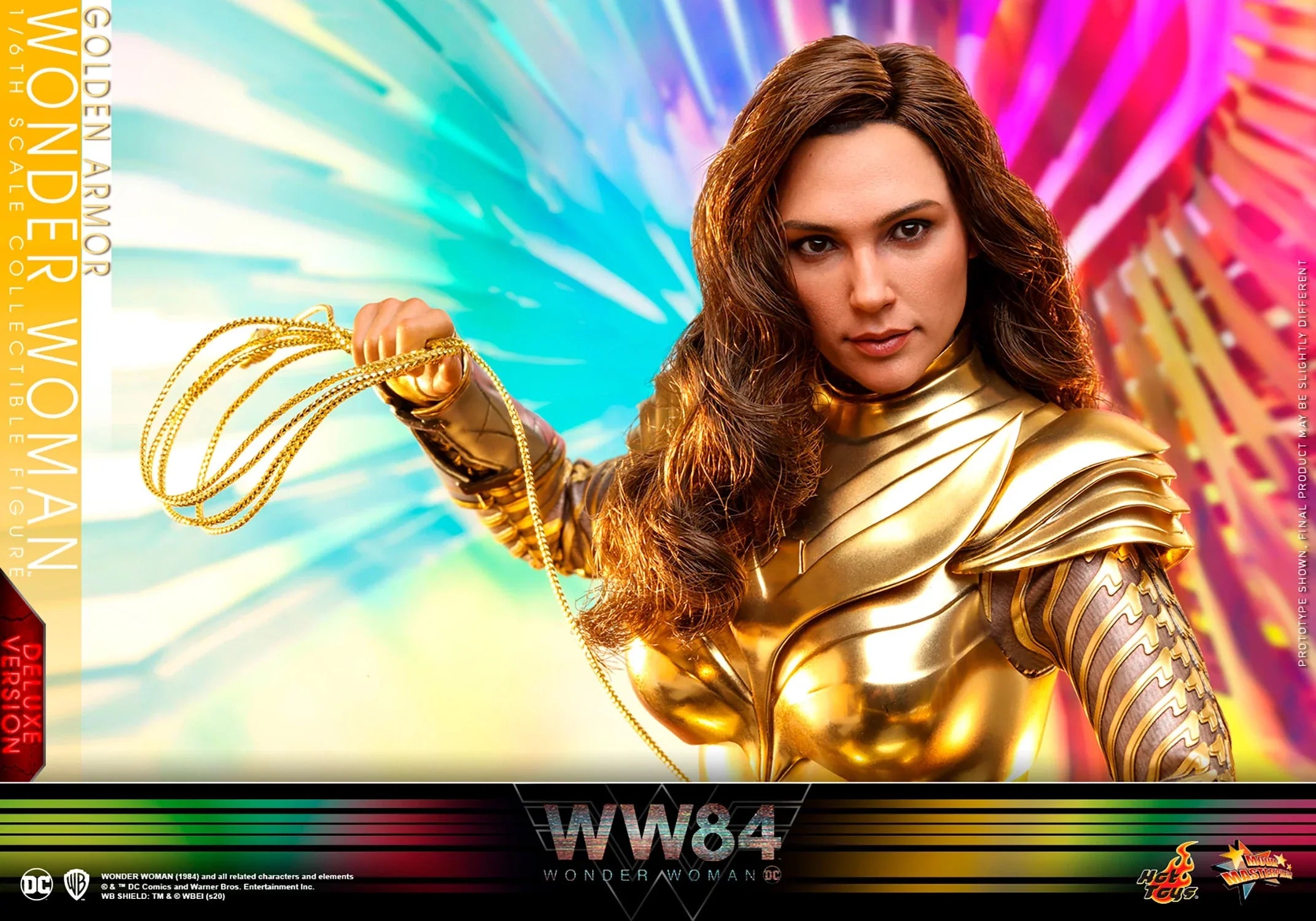 GOLDEN ARMOR WONDER WOMAN (DELUXE) Sixth Scale Figure