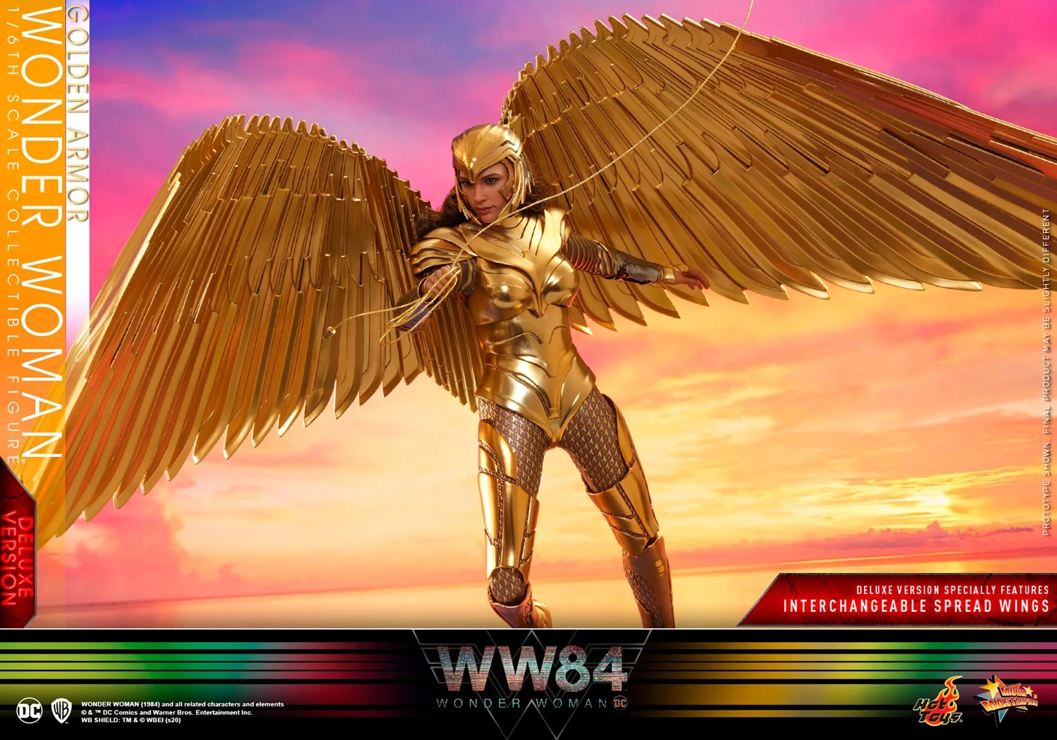 GOLDEN ARMOR WONDER WOMAN (DELUXE) Sixth Scale Figure