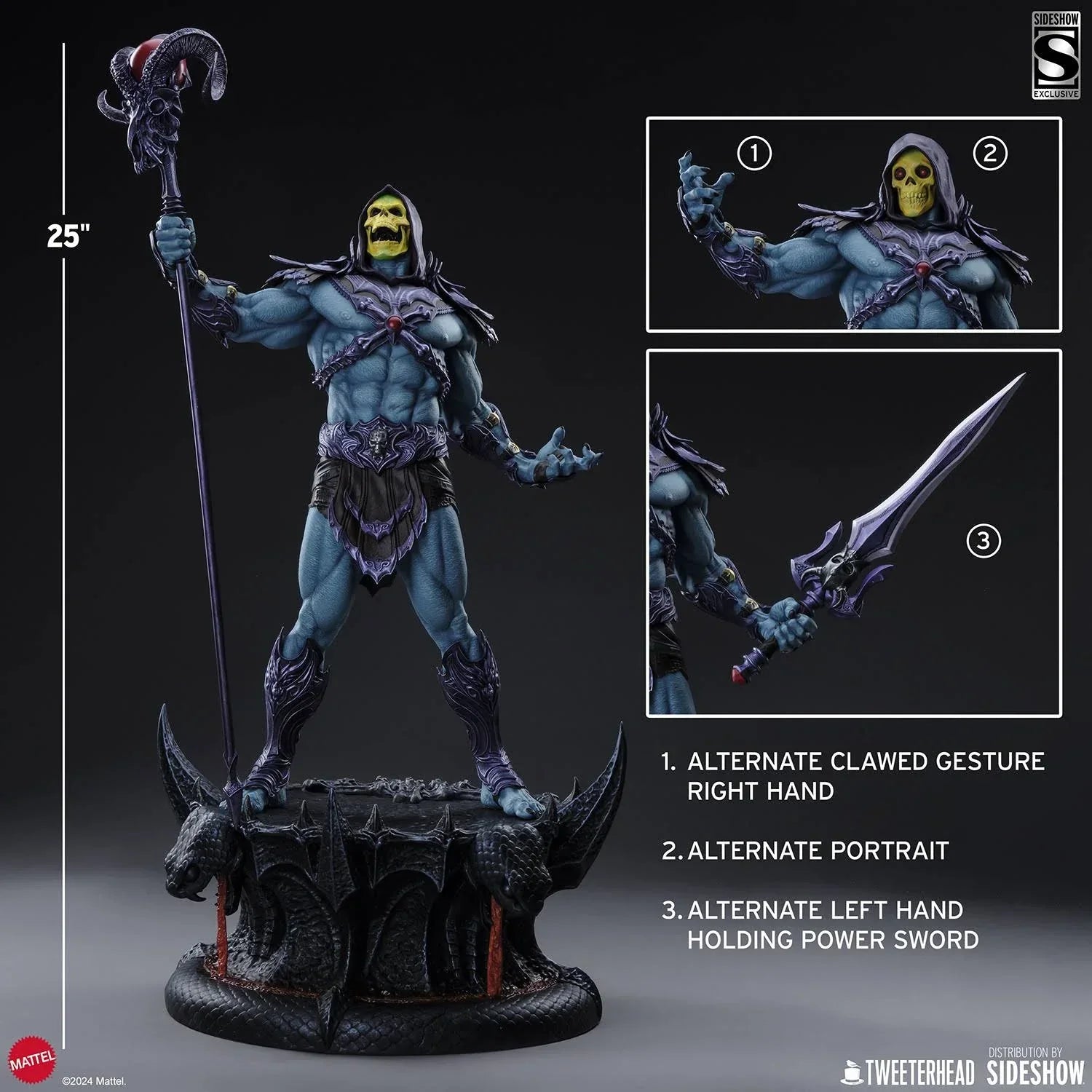 Skeletor Legends (Classic Edition Maquette Statue