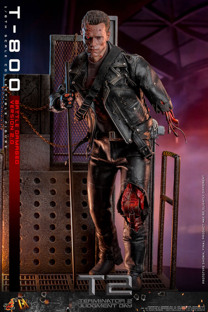 T-800 (BATTLE DAMAGED VERSION 2.0) Sixth Scale Figure