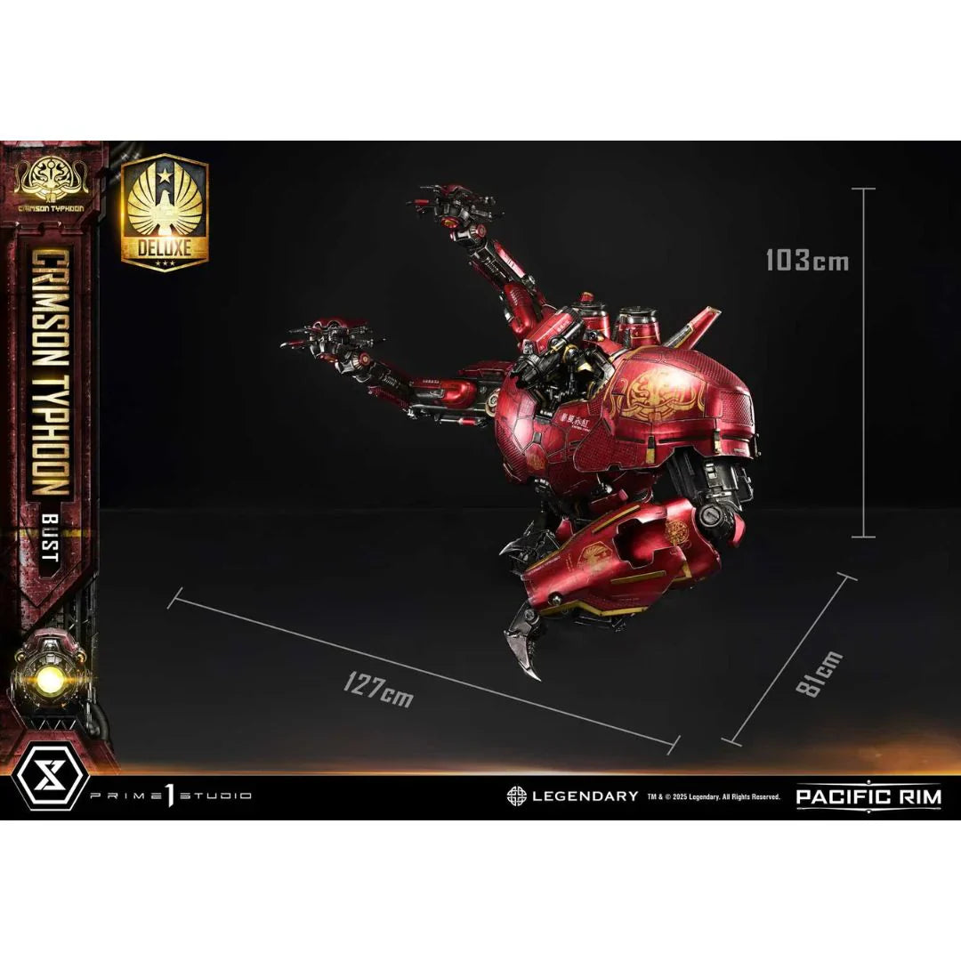 Pacific Rim Crimson Typhoon Deluxe Statue