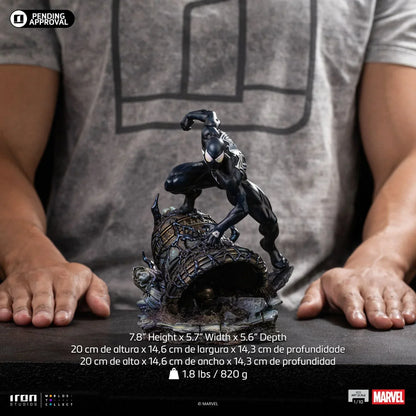 Spider-Man Black Bds Art Statue