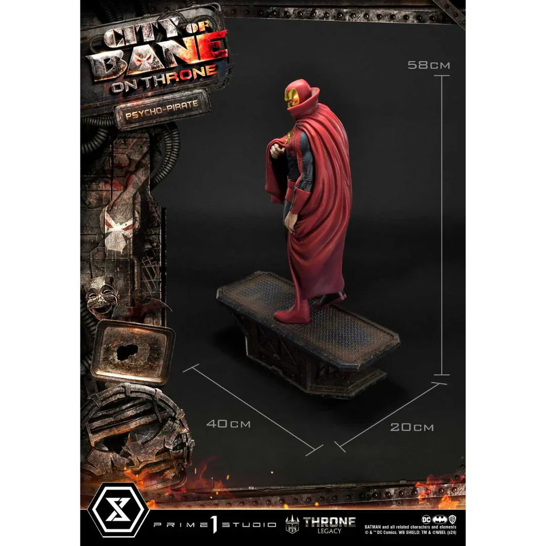 Batman City of Bane Psycho-Pirate statue