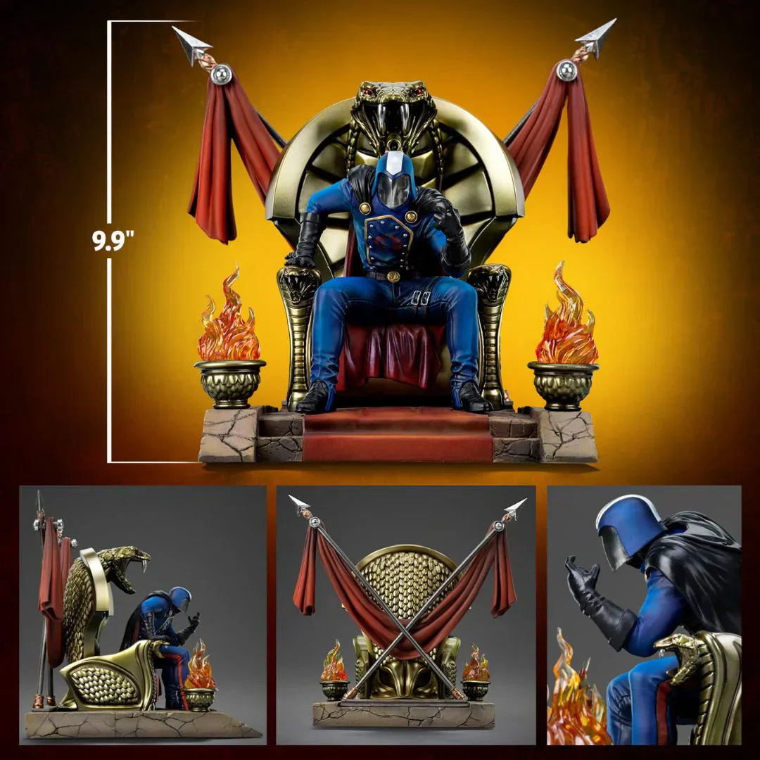 GIJOE Cobra Commander Statue