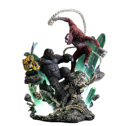 Godzilla X Kong The New Empire Kong Vs Skar King Statue