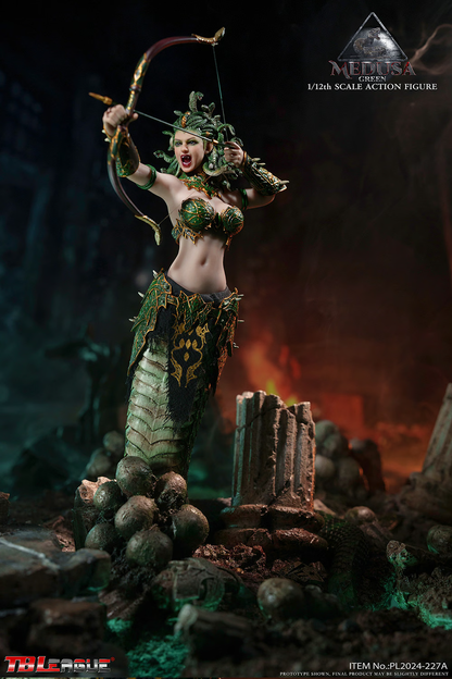 Medusa with Tail (Green) Action Figure