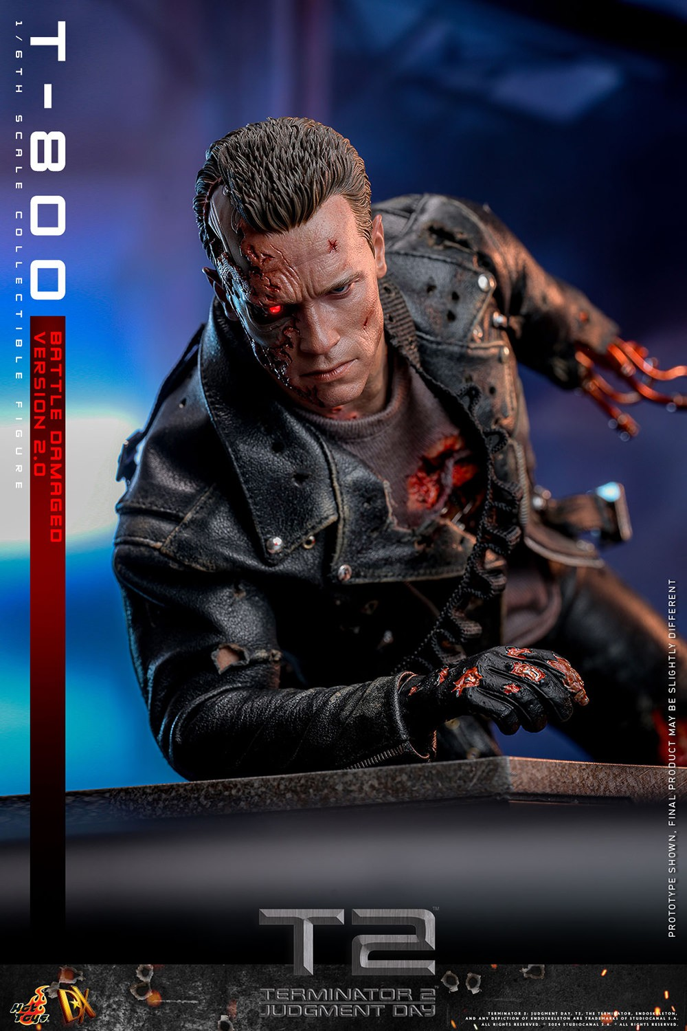 T-800 (BATTLE DAMAGED VERSION 2.0) Sixth Scale Figure