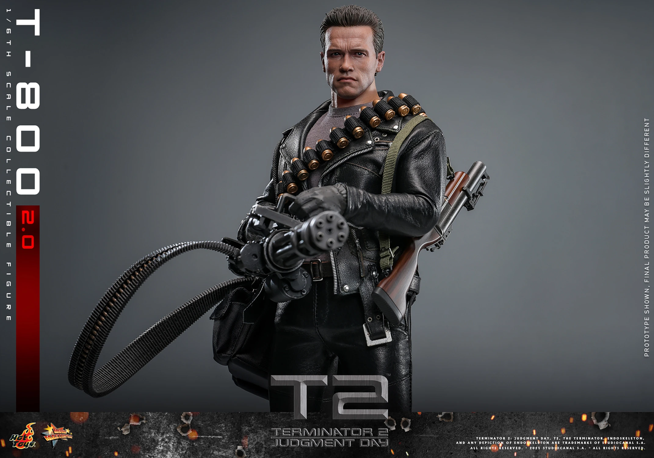 T-800 (2.0) Sixth Scale Figure