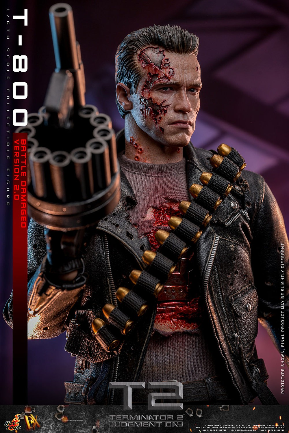 T-800 (BATTLE DAMAGED VERSION 2.0) Sixth Scale Figure